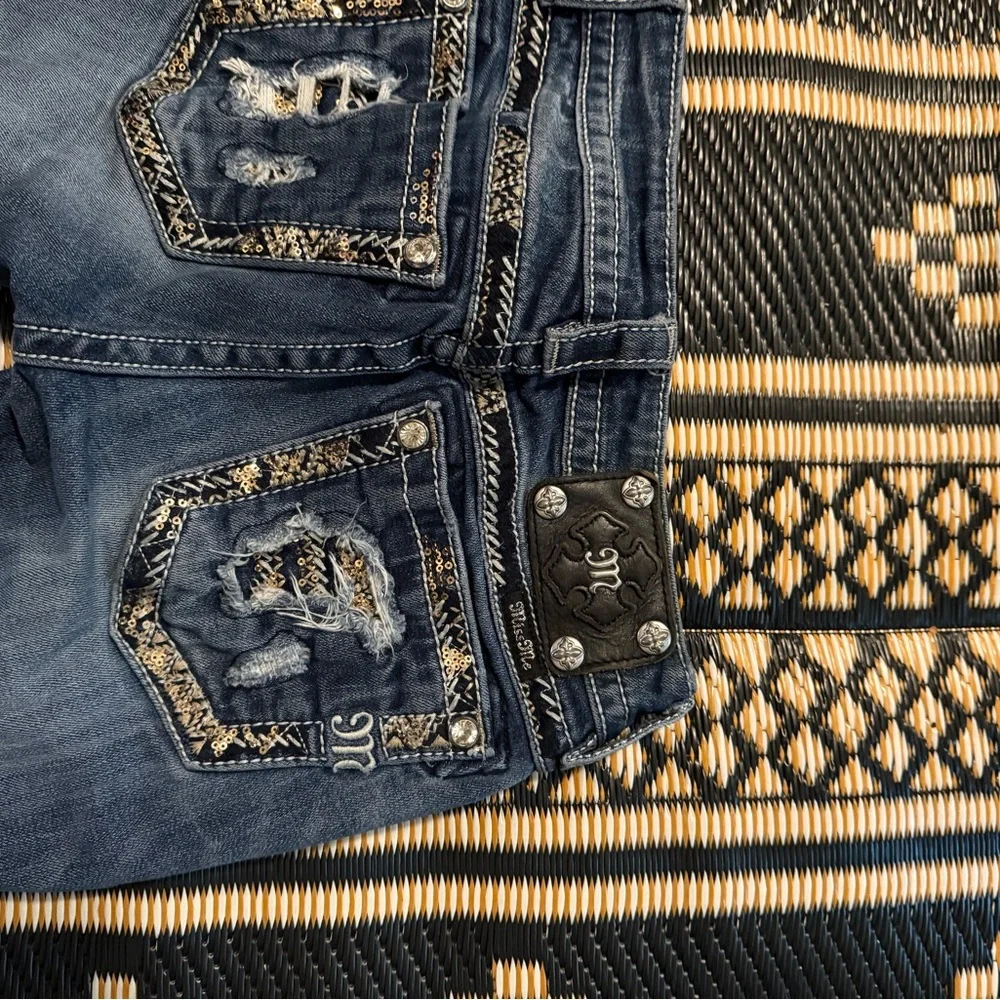 Miss me jeans cut off shorts size 25 great look - Picture 4 of 4